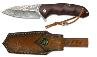 Albainox Damaškový zatvárací nôž